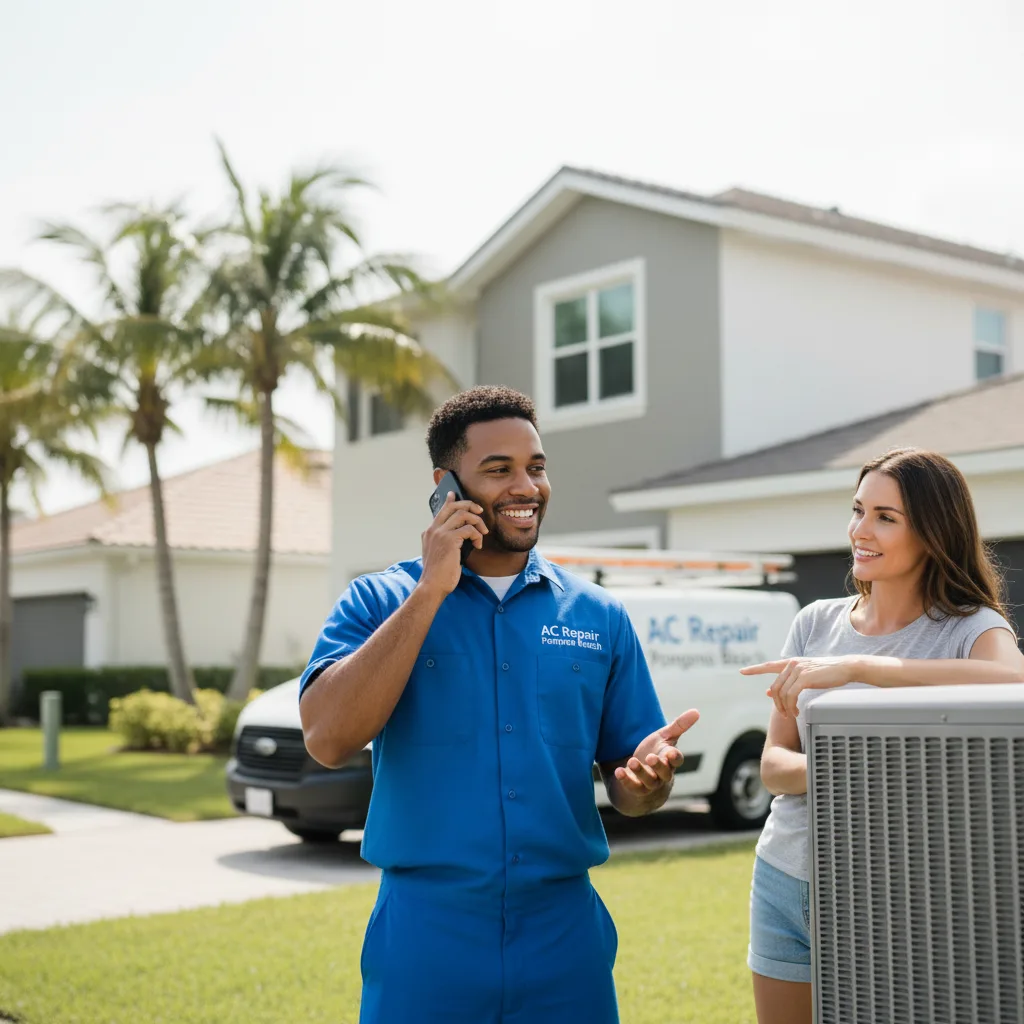 AC Repair Pompano Beach customer support in Monson
